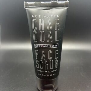 Beekman 1802 Anti-Oxidant Activated Charcoal Deep‎ Cleansing Face Scrub 2oz NEW